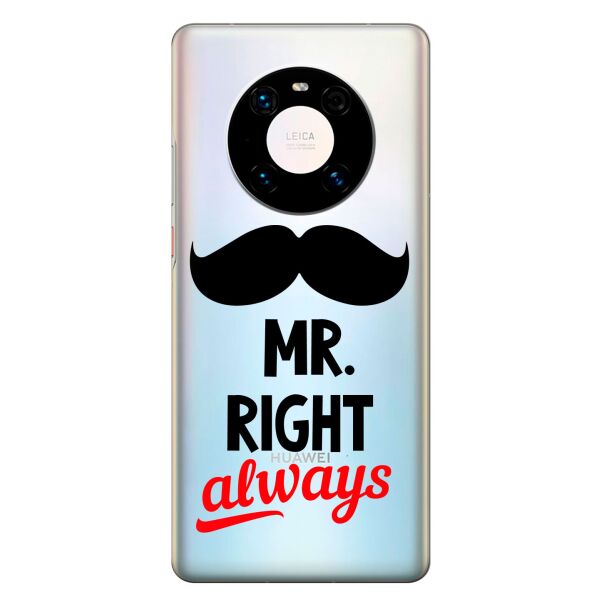 Прозрачный силиконовый чехол iSwag для Huawei Mate 40 Pro с рисунком - Mr Right (KS9345)
Прозрачный силиконовый чехол iSwag для Huawei Mate 40 Pro с рисунком - Mr Right (KS9345)