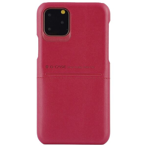 Противоударный Защитный Кожаный Чехол - Накладка G-Case Cardcool Series для Apple iPhone 11 Pro (5.8'') с Микрофиброй / + Отсек для Кредитной Карты / Красный
Противоударный Защитный Кожаный Чехол - Накладка G-Case Cardcool Series для Apple iPhone 11 Pro (5.8'') с Микрофиброй / + Отсек для Кредитной Карты / Красный