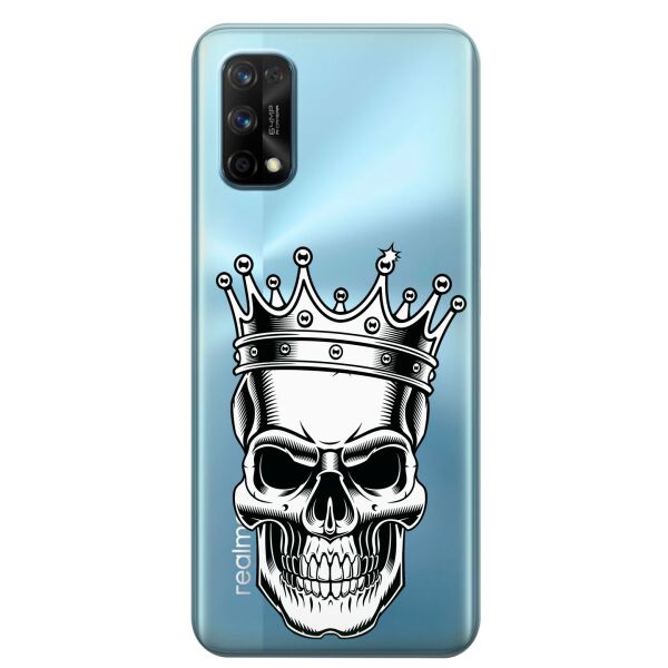Прозрачный силиконовый чехол iSwag для Realme 7 Pro с рисунком - Царский череп (KS8140)
Прозрачный силиконовый чехол iSwag для Realme 7 Pro с рисунком - Царский череп (KS8140)