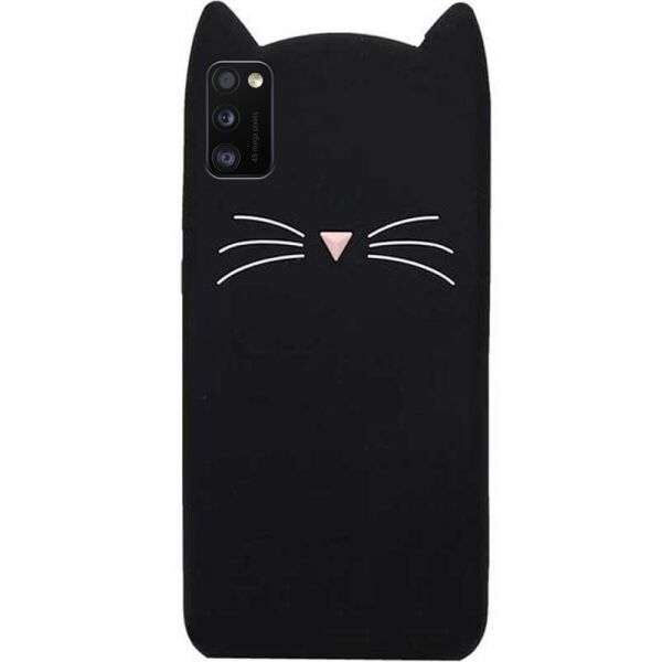 Противоударный Защитный Силиконовый Чехол - Накладка Epik 3D Cat для Samsung Galaxy A41 с Кошачьими Ушками / Матовый / Черный
Противоударный Защитный Силиконовый Чехол - Накладка Epik 3D Cat для Samsung Galaxy A41 с Кошачьими Ушками / Матовый / Черный