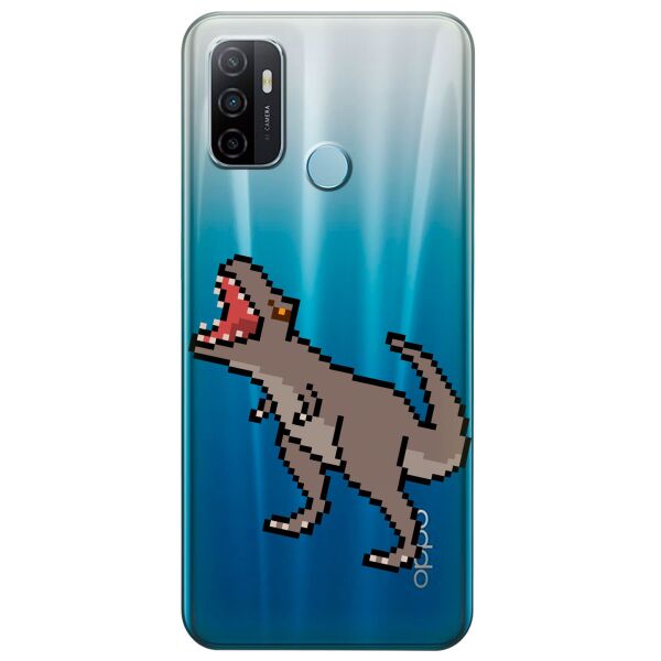 Прозрачный силиконовый чехол iSwag для OPPO A53 с рисунком - Пиксельный динозавр (KS8725)
Прозрачный силиконовый чехол iSwag для OPPO A53 с рисунком - Пиксельный динозавр (KS8725)