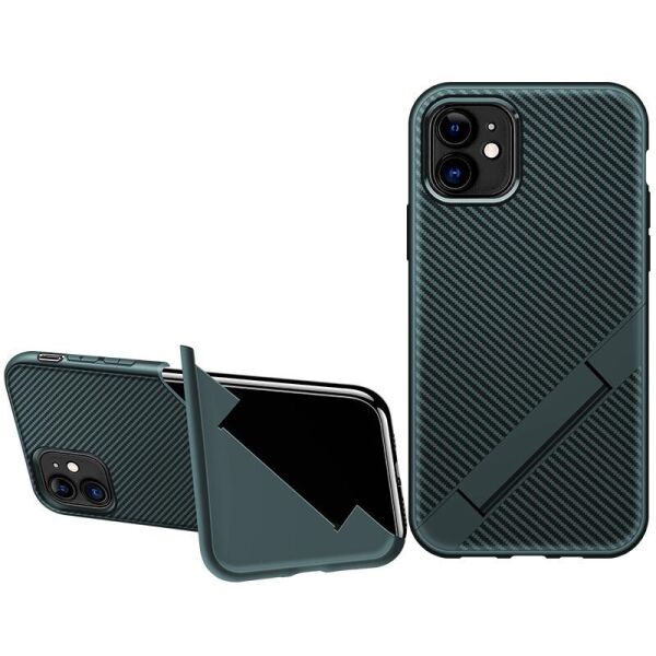 Противоударный Защитный Термополиуретановый Чехол - Накладка Epik Magic Folding series для Apple iPhone 11 (6.1'') с Функцией Подставки / Ребристый / Зеленый
Противоударный Защитный Термополиуретановый Чехол - Накладка Epik Magic Folding series для Apple iPhone 11 (6.1'') с Функцией Подставки / Ребристый / Зеленый