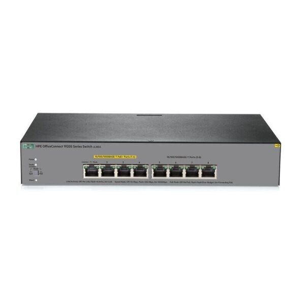 Коммутатор HPE 1920S 8G PPoE+ Switch, 4xGE, 4xGE PoE+ (65W) ports, L2/3, Static, LT Warranty (JL383A)
Коммутатор HPE 1920S 8G PPoE+ Switch, 4xGE, 4xGE PoE+ (65W) ports, L2/3, Static, LT Warranty (JL383A)