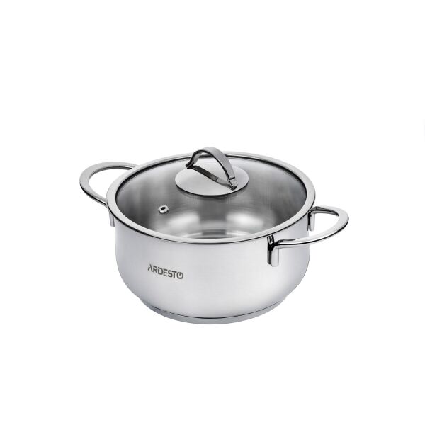Кастрюля Ardesto BLACK MARS, стеклянная крышка, 1.8 л, нержавеющая сталь (AR0718S)
Кастрюля Ardesto BLACK MARS, стеклянная крышка, 1.8 л, нержавеющая сталь (AR0718S)