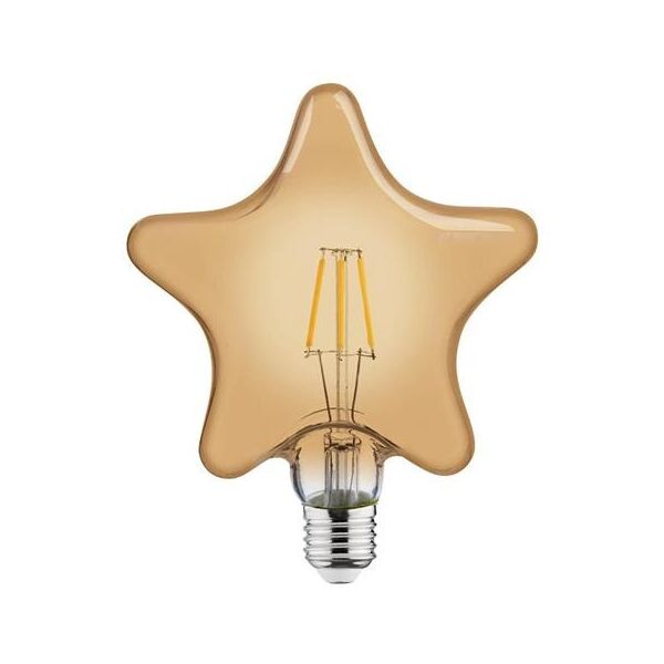 Лампа винтажная светодиодная (ретро) Horoz Electric "RUSTIC STAR-6" 6W Filament led 2200К E27
Лампа винтажная светодиодная (ретро) Horoz Electric "RUSTIC STAR-6" 6W Filament led 2200К E27