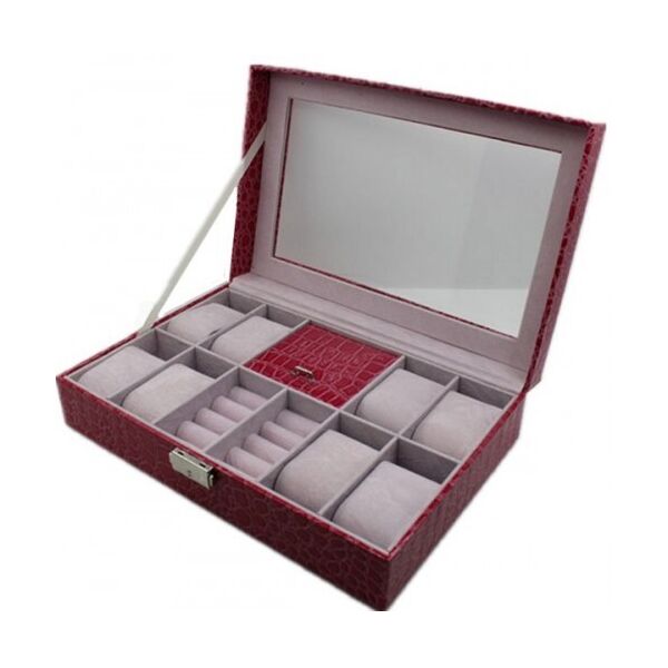 Шкатулка для хранения часов Craft 8WJ.PU.CR.PNK 
Шкатулка для хранения часов Craft 8WJ.PU.CR.PNK