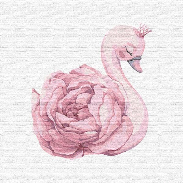 Картина по номерам. Принцесса лебедь 30*30см KHO2358 
Картина по номерам. Принцесса лебедь 30*30см KHO2358