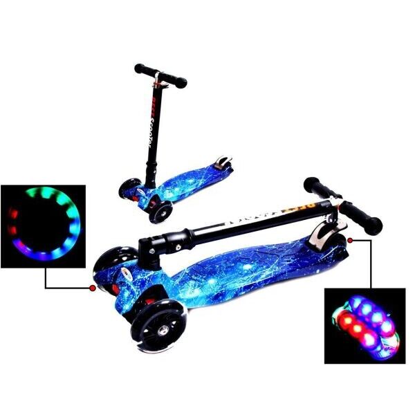 Детский Трехколесный самокат Scooter MAXI PRINT Складаная ручка Синяя Галактика (sc230)
Детский Трехколесный самокат Scooter MAXI PRINT Складаная ручка Синяя Галактика (sc230)
