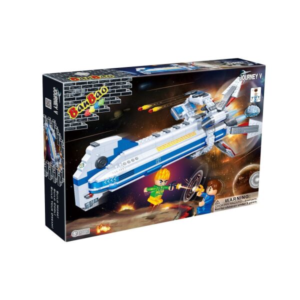 Конструктор BANBAO 6403 космический корабль, свет, 522 дет., Фигурки 3 шт., Кор., 45-35-7 см
Конструктор BANBAO 6403 космический корабль, свет, 522 дет., Фигурки 3 шт., Кор., 45-35-7 см