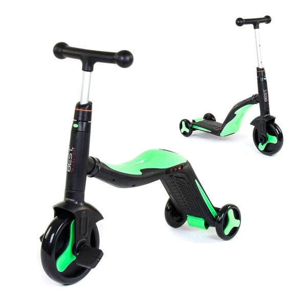 Детский велобег самокат велосипед 3 в 1 Best Scooter с музыкой и LED подсветкой Зеленый (40405)
Детский велобег самокат велосипед 3 в 1 Best Scooter с музыкой и LED подсветкой Зеленый (40405)