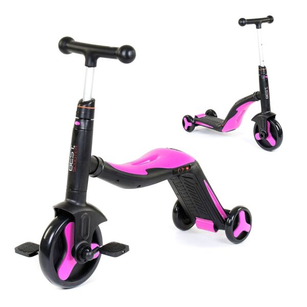 Детский велобег самокат велосипед 3 в 1 Best Scooter с музыкой и LED подсветкой Розовый (70708)
Детский велобег самокат велосипед 3 в 1 Best Scooter с музыкой и LED подсветкой Розовый (70708)
