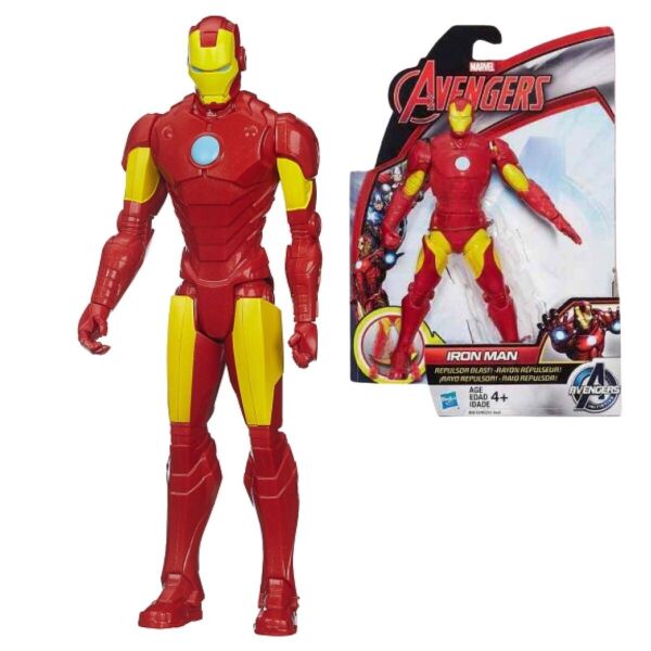 Игровая подвижная фигурка супергерой Hasbro Железный Человек Iron Man Avengers Initiative Repulsor Blast
Игровая подвижная фигурка супергерой Hasbro Железный Человек Iron Man Avengers Initiative Repulsor Blast