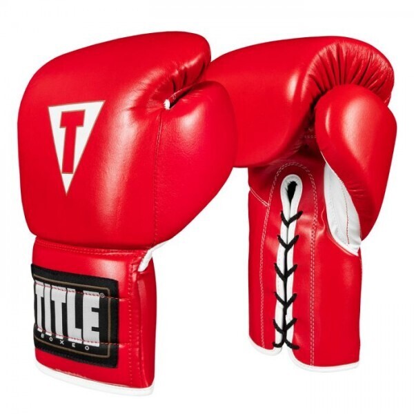 Перчатки боксерские TITLE Boxing Boxeo Mexican Leather Lace Training Gloves Tres (FP-8423-V) - красные, 14 oz
Перчатки боксерские TITLE Boxing Boxeo Mexican Leather Lace Training Gloves Tres (FP-8423-V) - красные, 14 oz