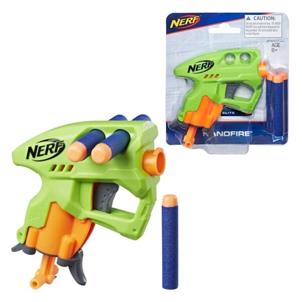 Игрушечный пистолет бластер Hasbro Нёрф Елит Нанофайр зеленый Nerf N-Strike Elite Nanofire Green для мальчиков
Игрушечный пистолет бластер Hasbro Нёрф Елит Нанофайр зеленый Nerf N-Strike Elite Nanofire Green для мальчиков