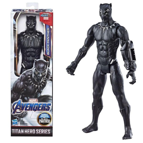 Детская игровая фигурка Hasbro Черная Пантера Мстители Финал Titan Hero Series Avengers Endgame Black Panther
Детская игровая фигурка Hasbro Черная Пантера Мстители Финал Titan Hero Series Avengers Endgame Black Panther