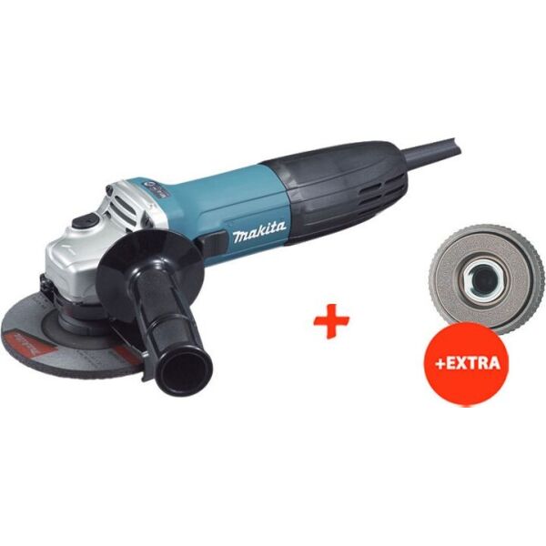 Угловая шлифовальная машина Makita GA4530 + быстрозажимная гайка Metabo Quick большая (GA4530Q)
Угловая шлифовальная машина Makita GA4530 + быстрозажимная гайка Metabo Quick большая (GA4530Q)
