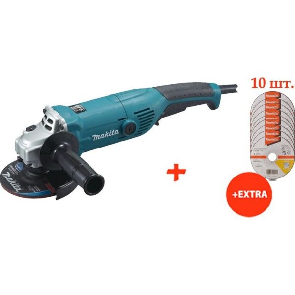 Угловая шлифмашина Makita GA5021C + 10 отрезных дисков по нержавейке 125 мм (GA5021C-D-18770(10))
Угловая шлифмашина Makita GA5021C + 10 отрезных дисков по нержавейке 125 мм (GA5021C-D-18770(10))