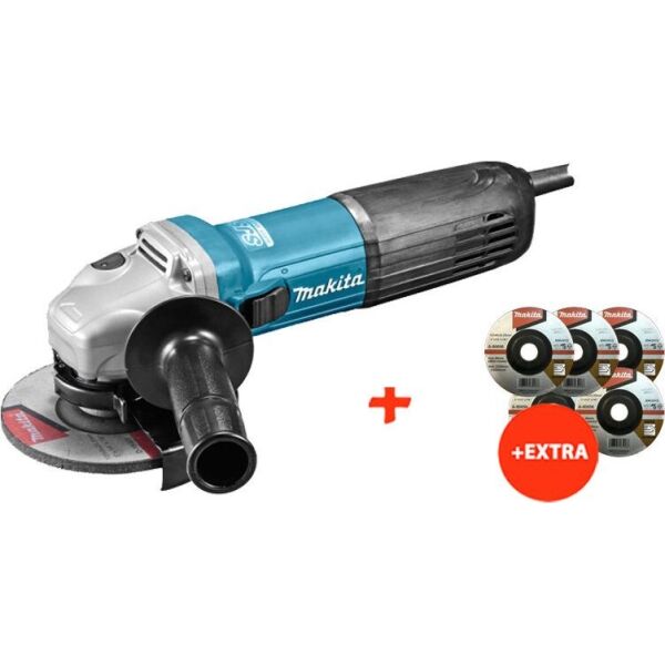 Угловая шлифмашина Makita GA5040 + 5 зачистных диска по нержавеющей стали Makita 125 мм (GA5040-A-80656(5))
Угловая шлифмашина Makita GA5040 + 5 зачистных диска по нержавеющей стали Makita 125 мм (GA5040-A-80656(5))