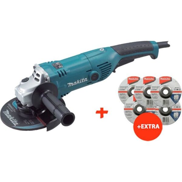 Угловая шлифмашина Makita GA6021C + 5 шлифовальных диска по металлу Makita (GA6021C-A-84981(5))
Угловая шлифмашина Makita GA6021C + 5 шлифовальных диска по металлу Makita (GA6021C-A-84981(5))