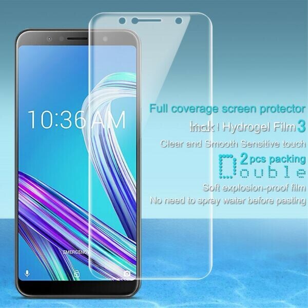 Комплект защитных пленок IMAK Full Coverage Hydrogel Film ASUS Zenfone Max Pro (M1) ZB601KL/ZB602KL
Комплект защитных пленок IMAK Full Coverage Hydrogel Film ASUS Zenfone Max Pro (M1) ZB601KL/ZB602KL