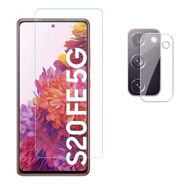 Комплект защитных стекол (на экран и камеру) Deexe 2.5D Arc Edge для Samsung Galaxy S20 FE (G780)
Комплект защитных стекол (на экран и камеру) Deexe 2.5D Arc Edge для Samsung Galaxy S20 FE (G780)