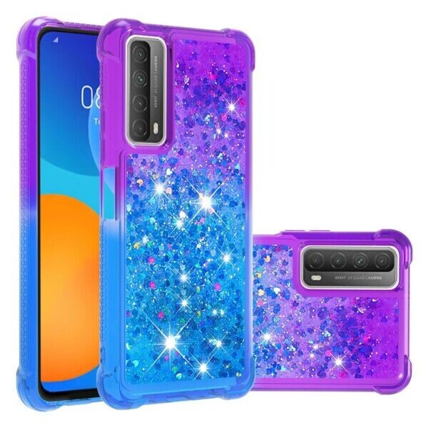 Силиконовый (TPU) чехол Deexe Liquid Glitter для Huawei P Smart 2021 - Purple / Blue
Силиконовый (TPU) чехол Deexe Liquid Glitter для Huawei P Smart 2021 - Purple / Blue