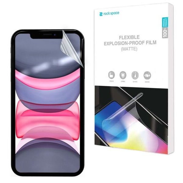 Антибликовая пленка на экран RockSpace Explosion-Proof Matte для Apple iPhone 11/iPhone XR
Антибликовая пленка на экран RockSpace Explosion-Proof Matte для Apple iPhone 11/iPhone XR