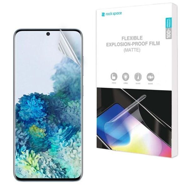 Антибликовая пленка на экран RockSpace Explosion-Proof Matte для Samsung Galaxy S20 (G980)
Антибликовая пленка на экран RockSpace Explosion-Proof Matte для Samsung Galaxy S20 (G980)