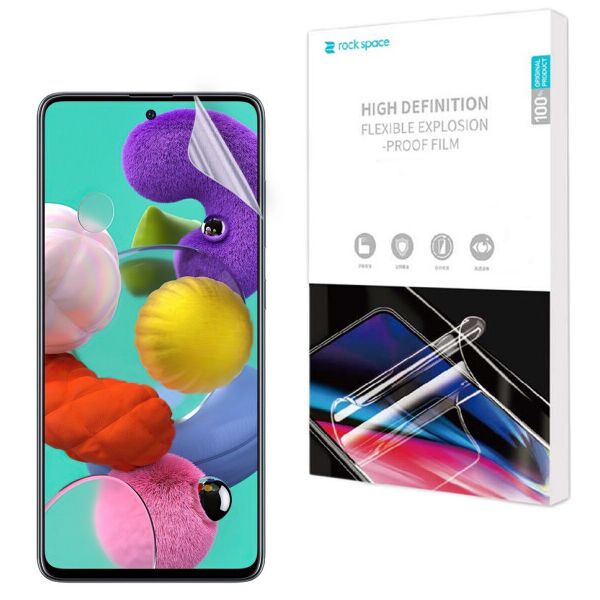 Защитная пленка на экран RockSpace Explosion-Proof SuperClear для Samsung Galaxy A51 (А515)
Защитная пленка на экран RockSpace Explosion-Proof SuperClear для Samsung Galaxy A51 (А515)