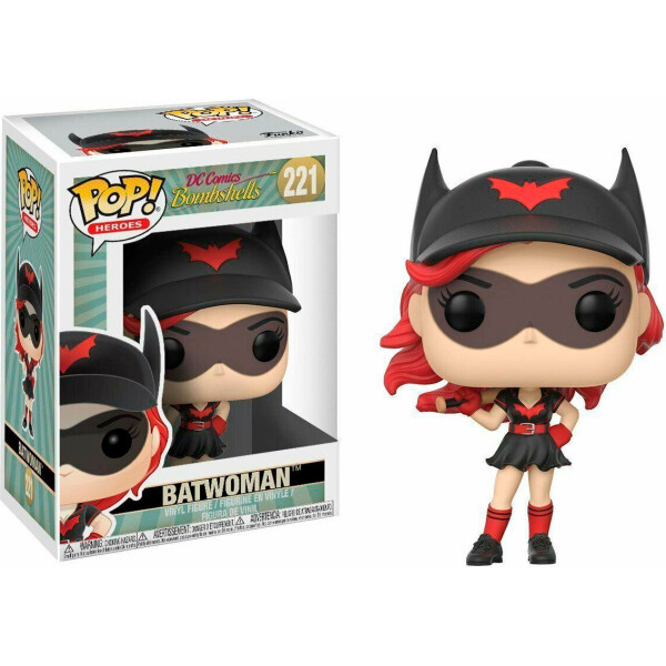 Фигурка Funko Pop Фанко Поп Бэтвумен Batwoman DC Comics Bombshells Wave Красотки SP SG221
Фигурка Funko Pop Фанко Поп Бэтвумен Batwoman DC Comics Bombshells Wave Красотки SP SG221