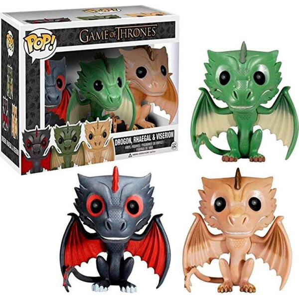 Набор фигурок Funko Pop Фанко Поп Дрогон Рейгал Визерион Дрогон Игра Престолов Game of Thrones Dragon 3-pack
Набор фигурок Funko Pop Фанко Поп Дрогон Рейгал Визерион Дрогон Игра Престолов Game of Thrones Dragon 3-pack