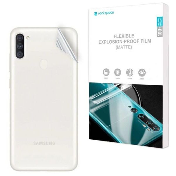 Антибликовая пленка на заднюю панель RockSpace Explosion-Proof Matte для Samsung Galaxy A11 (A115)/M11 (M115)
Антибликовая пленка на заднюю панель RockSpace Explosion-Proof Matte для Samsung Galaxy A11 (A115)/M11 (M115)