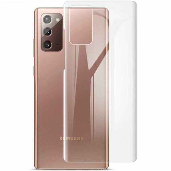 Комплект защитных пленок IMAK Full Coverage Hydrogel Film на заднюю панель для Samsung Galaxy Note 20 (N980)
Комплект защитных пленок IMAK Full Coverage Hydrogel Film на заднюю панель для Samsung Galaxy Note 20 (N980)