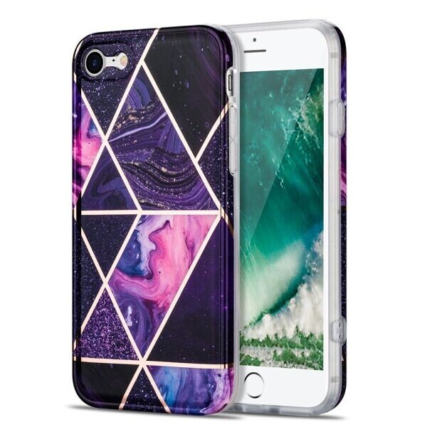 Защитный чехол Deexe Marble Pattern для Apple iPhone SE 2 (2020) / iPhone 8 / iPhone 7 - Dark Purple
Защитный чехол Deexe Marble Pattern для Apple iPhone SE 2 (2020) / iPhone 8 / iPhone 7 - Dark Purple