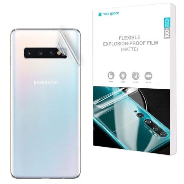 Антибликовая пленка на заднюю панель RockSpace Explosion-Proof Matte для Samsung Galaxy S10 (G973)
Антибликовая пленка на заднюю панель RockSpace Explosion-Proof Matte для Samsung Galaxy S10 (G973)