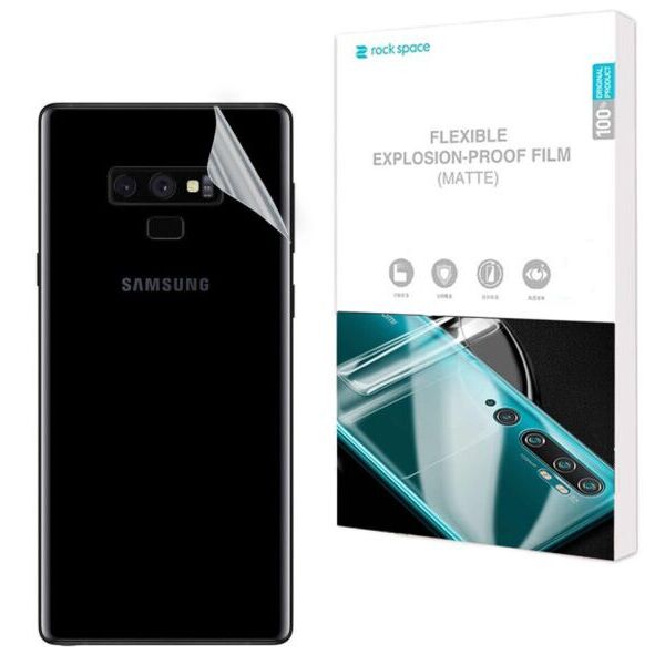 Антибликовая пленка на заднюю панель RockSpace Explosion-Proof Matte для Samsung Galaxy Note 9 (N960)
Антибликовая пленка на заднюю панель RockSpace Explosion-Proof Matte для Samsung Galaxy Note 9 (N960)
