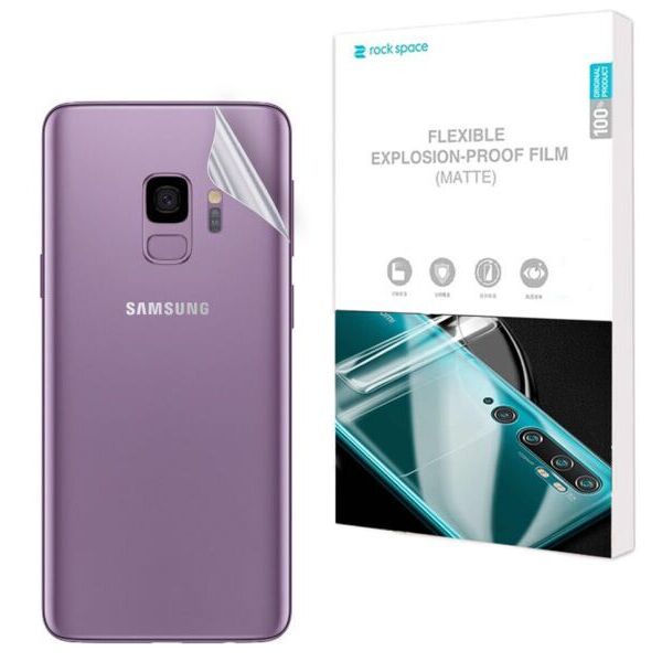 Антибликовая пленка на заднюю панель RockSpace Explosion-Proof Matte для Samsung Galaxy S9 (G960)
Антибликовая пленка на заднюю панель RockSpace Explosion-Proof Matte для Samsung Galaxy S9 (G960)