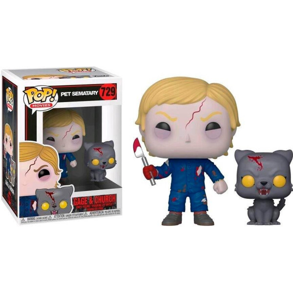 Фигурка Funko Pop Фанко Поп Нежить Гейдж и кот Чёрч Кладбище домашних животных Pet Sematary Undead Gage Church
Фигурка Funko Pop Фанко Поп Нежить Гейдж и кот Чёрч Кладбище домашних животных Pet Sematary Undead Gage Church