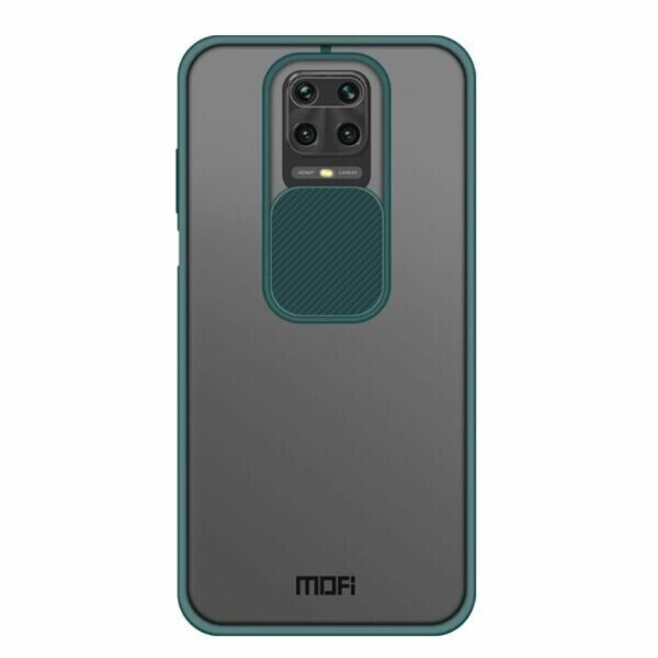 Защитный чехол MOFI Slide Shield Series для Xiaomi Redmi Note 9 Pro / Note 9 Pro Max / Note 9s - Green
Защитный чехол MOFI Slide Shield Series для Xiaomi Redmi Note 9 Pro / Note 9 Pro Max / Note 9s - Green