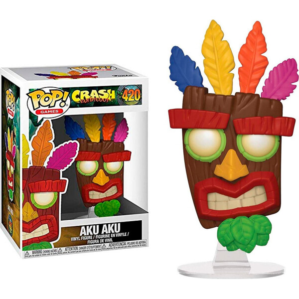 Фигурка Funko Pop Фанко Поп Крэш Бандикут Аку Аку Crash Bandicoot Aku Aku 10 см Game CB AA 420
Фигурка Funko Pop Фанко Поп Крэш Бандикут Аку Аку Crash Bandicoot Aku Aku 10 см Game CB AA 420