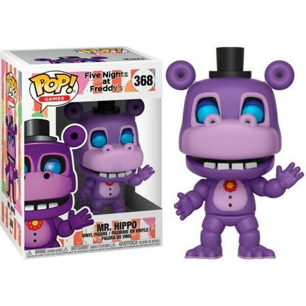 Фигурка Funko Pop Фанко Поп Пять ночей с Фредди Мистер Хиппо FNAF 6 Pizza Sim Mr. Hippo 10 см FNMH368 
Фигурка Funko Pop Фанко Поп Пять ночей с Фредди Мистер Хиппо FNAF 6 Pizza Sim Mr. Hippo 10 см FNMH368