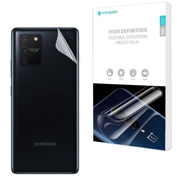 Защитная пленка на заднюю панель RockSpace Explosion-Proof SuperClear для Samsung Galaxy S10 Lite (G770)
Защитная пленка на заднюю панель RockSpace Explosion-Proof SuperClear для Samsung Galaxy S10 Lite (G770)