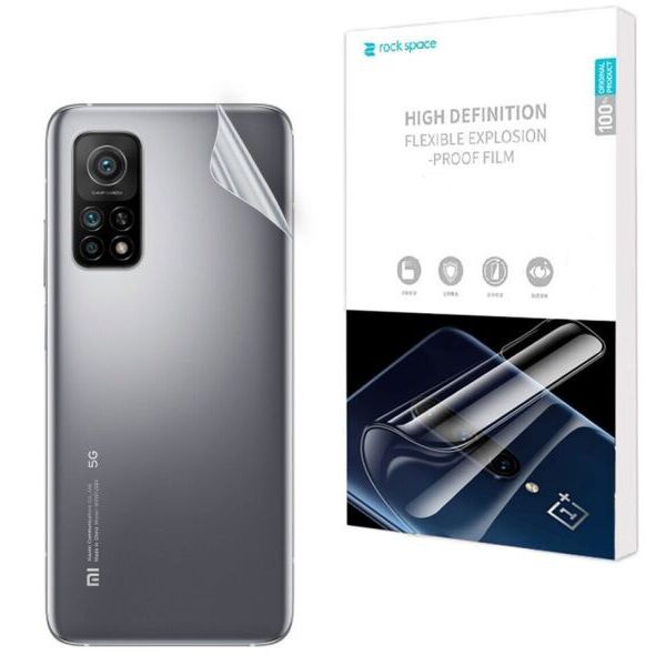 Защитная пленка на заднюю панель RockSpace Explosion-Proof SuperClear для Xiaomi Mi 10T/Mi 10T Pro
Защитная пленка на заднюю панель RockSpace Explosion-Proof SuperClear для Xiaomi Mi 10T/Mi 10T Pro