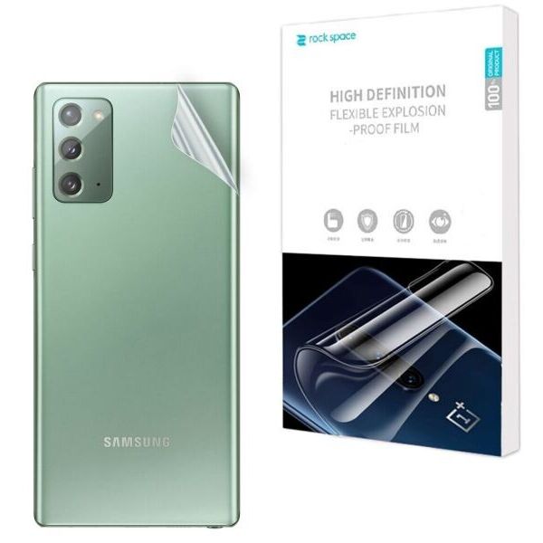Защитная пленка на заднюю панель RockSpace Explosion-Proof SuperClear для Samsung Galaxy Note 20 (N980)
Защитная пленка на заднюю панель RockSpace Explosion-Proof SuperClear для Samsung Galaxy Note 20 (N980)