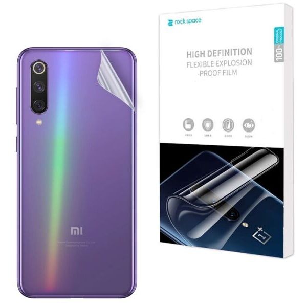 Защитная пленка на заднюю панель RockSpace Explosion-Proof SuperClear для Xiaomi Mi 9 SE 
Защитная пленка на заднюю панель RockSpace Explosion-Proof SuperClear для Xiaomi Mi 9 SE