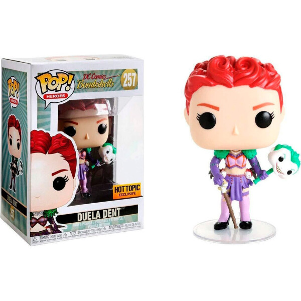 Фигурка Funko Pop Фанко Поп Красотки Дуэла Дент DC Bombshells Duella Dent 10 см BL J DD 257
Фигурка Funko Pop Фанко Поп Красотки Дуэла Дент DC Bombshells Duella Dent 10 см BL J DD 257