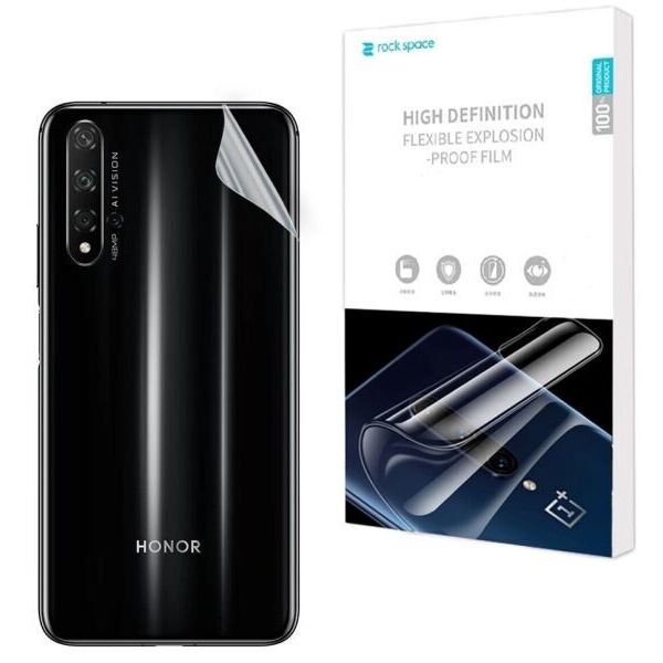 Защитная пленка на заднюю панель RockSpace Explosion-Proof SuperClear для Huawei Honor 20
Защитная пленка на заднюю панель RockSpace Explosion-Proof SuperClear для Huawei Honor 20