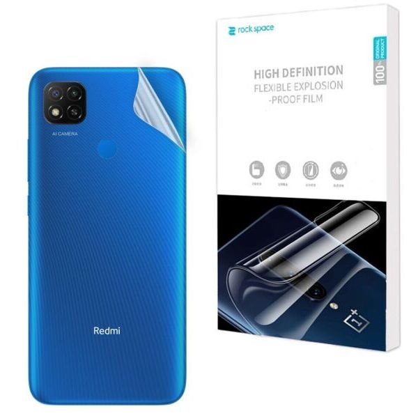 Защитная пленка на заднюю панель RockSpace Explosion-Proof SuperClear для Xiaomi Redmi 9C
Защитная пленка на заднюю панель RockSpace Explosion-Proof SuperClear для Xiaomi Redmi 9C