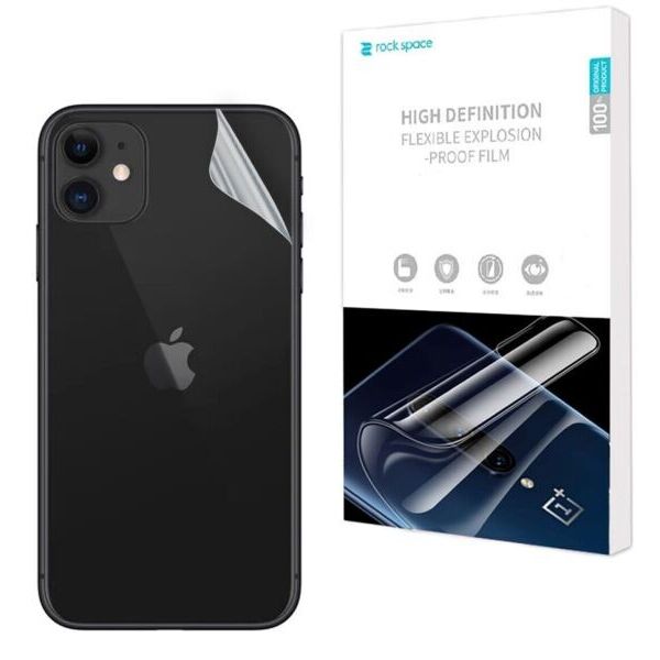 Защитная пленка на заднюю панель RockSpace Explosion-Proof SuperClear для Apple iPhone 11
Защитная пленка на заднюю панель RockSpace Explosion-Proof SuperClear для Apple iPhone 11
