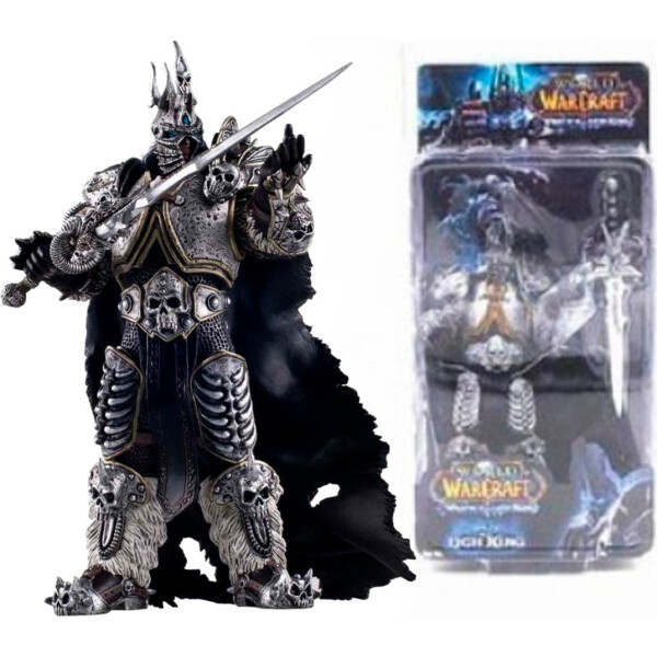Коллекционная фигурка NECA WOW Wrath of the Lich King Варкрафт Гнев Короля-лича Артас 18 см WOW 21.91
Коллекционная фигурка NECA WOW Wrath of the Lich King Варкрафт Гнев Короля-лича Артас 18 см WOW 21.91
